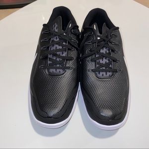 Nike Men React Vapor 2 Wide Black White Golf Shoes